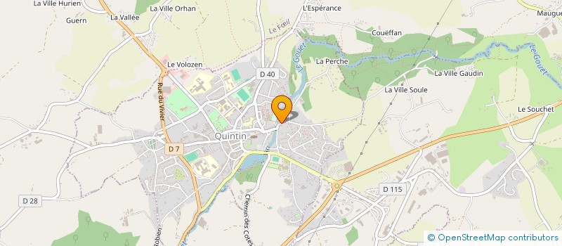 localisation de l'entreprise SOCIETE CIVILE LOYER à QUINTIN