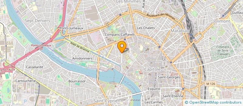 localisation de l'entreprise SOCIETE CIVILE LP à TOULOUSE