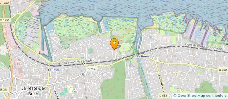 localisation de l'entreprise SOCIETE CIVILE LPVA à LA TESTE-DE-BUCH