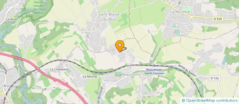 localisation de l'entreprise SOCIETE CIVILE LUC  REAUMONT