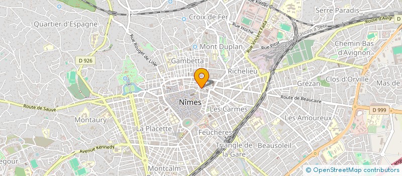 localisation de l'entreprise SOCIETE CIVILE LUDIMMO  NIMES
