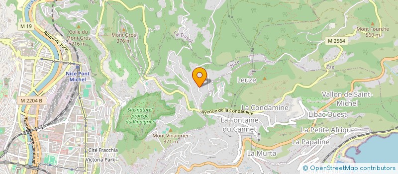 localisation de l'entreprise SOCIETE CIVILE LUNAD à NICE