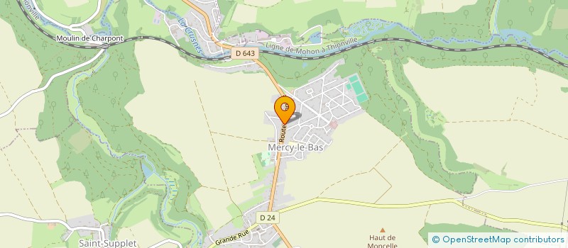 localisation de l'entreprise SOCIETE CIVILE LYDA  MERCY-LE-BAS