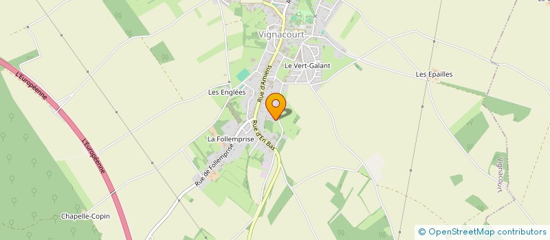 localisation de l'entreprise SOCIETE CIVILE LYSIA  VIGNACOURT