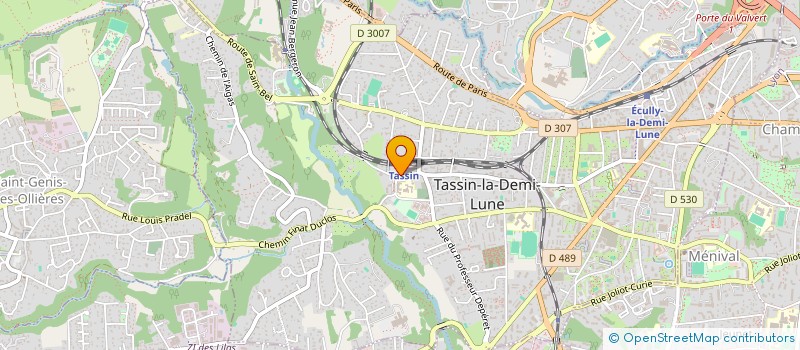 localisation de l'entreprise SOCIETE CIVILE M A R  TASSIN-LA-DEMI-LUNE