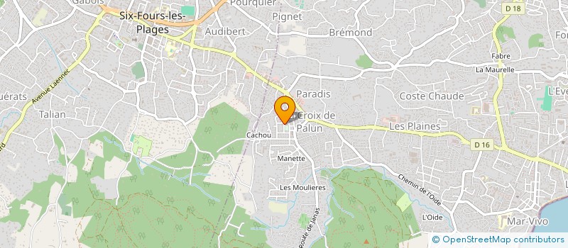 localisation de l'entreprise SOCIETE CIVILE MA LI JO à LA SEYNE-SUR-MER