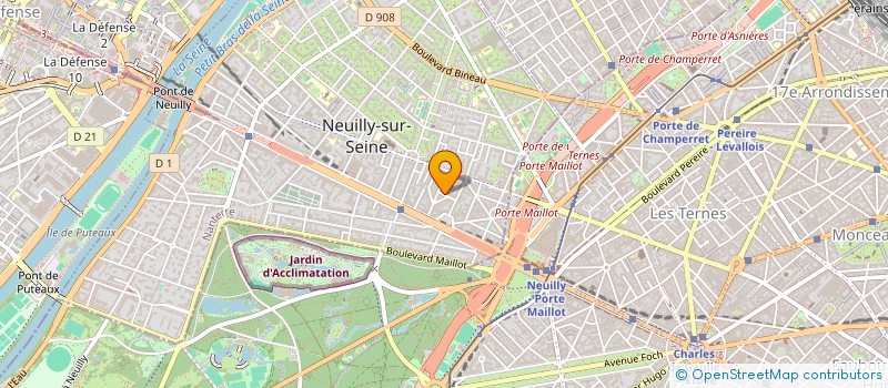 localisation de l'entreprise SOCIETE CIVILE MAB à NEUILLY-SUR-SEINE