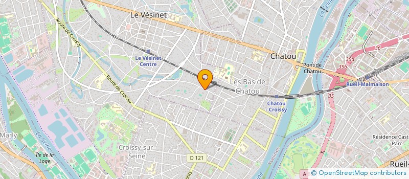 localisation de l'entreprise SOCIETE CIVILE MABRIGA  LE VESINET