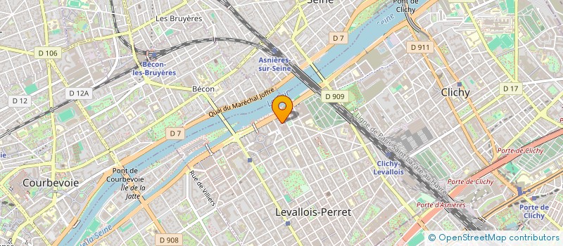localisation de l'entreprise SOCIETE CIVILE MAC LANE ACQUISITION  LEVALLOIS-PERRET