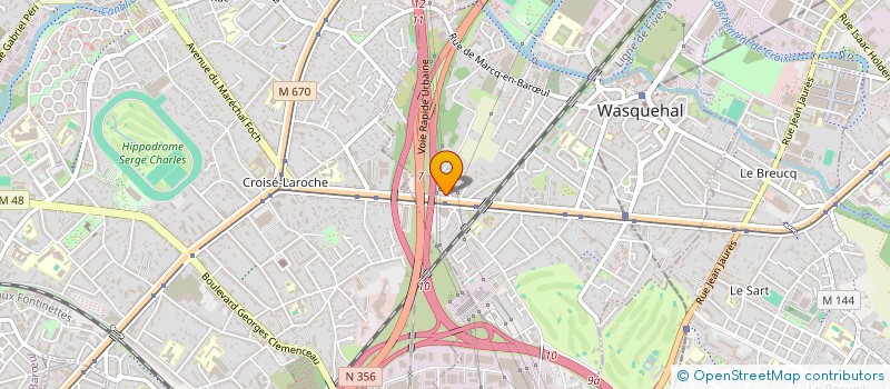 localisation de l'entreprise SOCIETE CIVILE MACA  WASQUEHAL