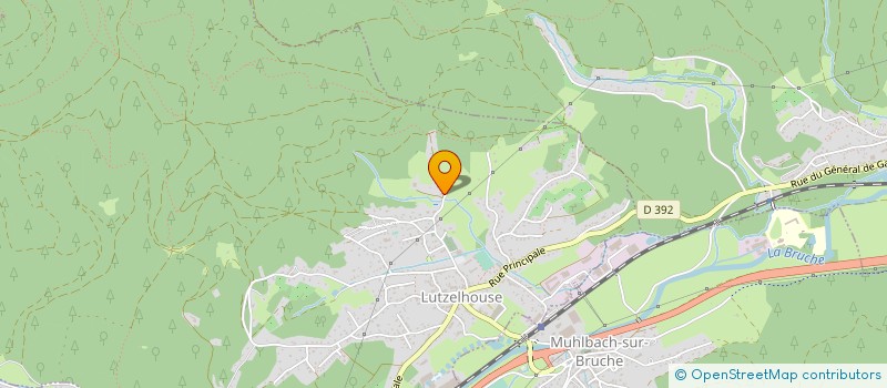 localisation de l'entreprise SOCIETE CIVILE MACROCOSME  LUTZELHOUSE