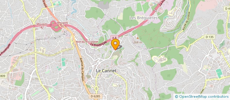 localisation de l'entreprise SOCIETE CIVILE MAISON MEDICALE DU PALAIS à LE CANNET