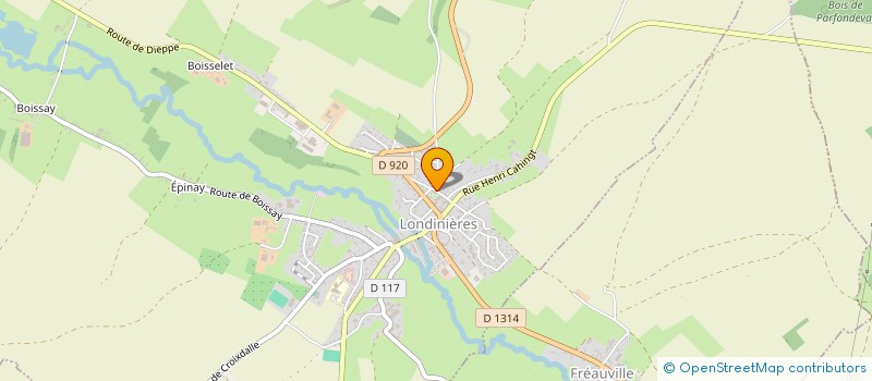 localisation de l'entreprise SOCIETE CIVILE MAJ  LONDINIERES