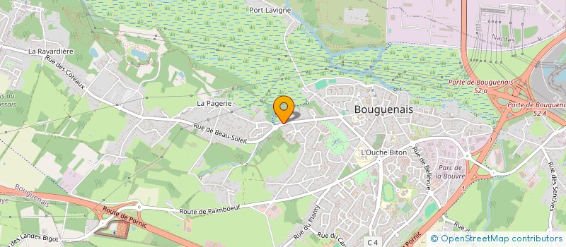 localisation de l'entreprise SOCIETE CIVILE MAMERT PREDOVIC à BOUGUENAIS