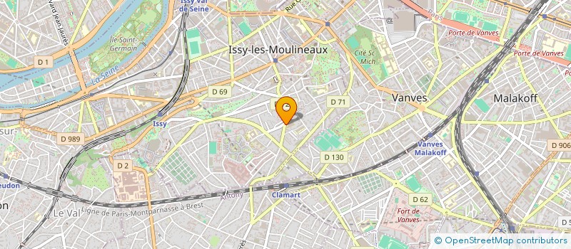 localisation de l'entreprise SOCIETE CIVILE MAMUL à ISSY-LES-MOULINEAUX