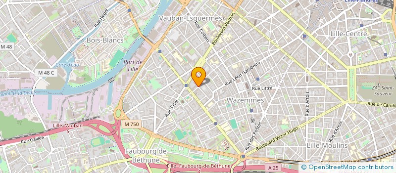 localisation de l'entreprise SOCIETE CIVILE MANDARINE à LILLE