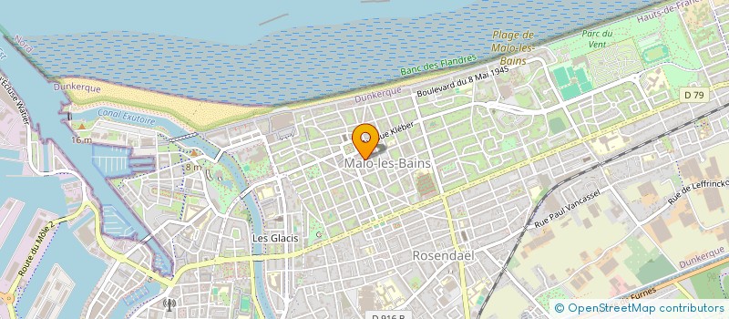 localisation de l'entreprise SOCIETE CIVILE MANOUCHENKO à DUNKERQUE