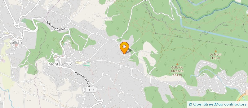 localisation de l'entreprise SOCIETE CIVILE MANURA  MONTAUROUX