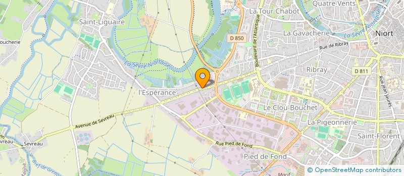 localisation de l'entreprise SOCIETE CIVILE MARAIS IMMOBILIER à NIORT