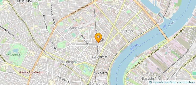 localisation de l'entreprise SOCIETE CIVILE MARC JARDIN à BORDEAUX