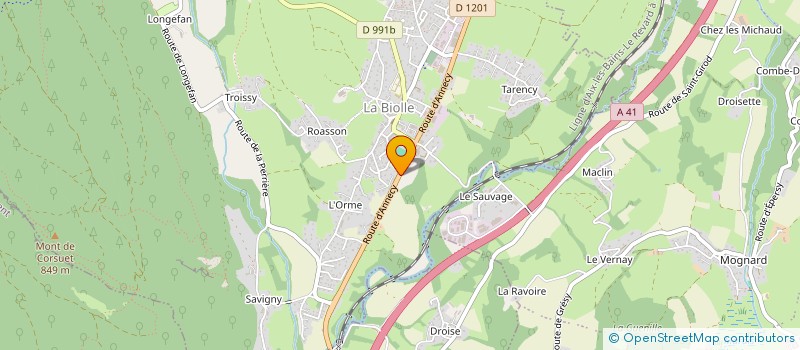 localisation de l'entreprise SOCIETE CIVILE MARIE LOUISE  ENTRELACS