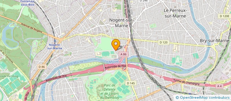 localisation de l'entreprise SOCIETE CIVILE MARKEV  NOGENT-SUR-MARNE