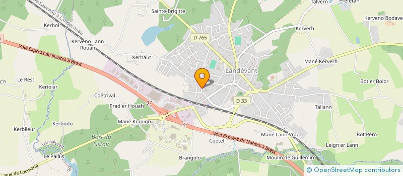 localisation de l'entreprise SOCIETE CIVILE MARLINEA  LANDEVANT