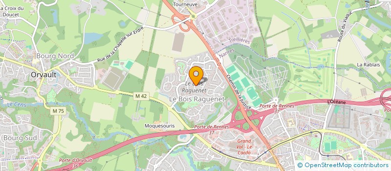 localisation de l'entreprise SOCIETE CIVILE MARO à ORVAULT