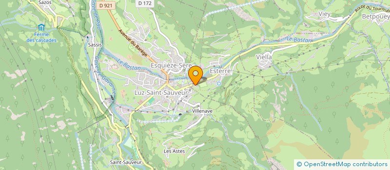 localisation de l'entreprise SOCIETE CIVILE MARQUAT  GAVARNIE-GEDRE