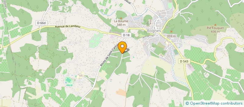 localisation de l'entreprise SOCIETE CIVILE MARQUEN  ROGNES