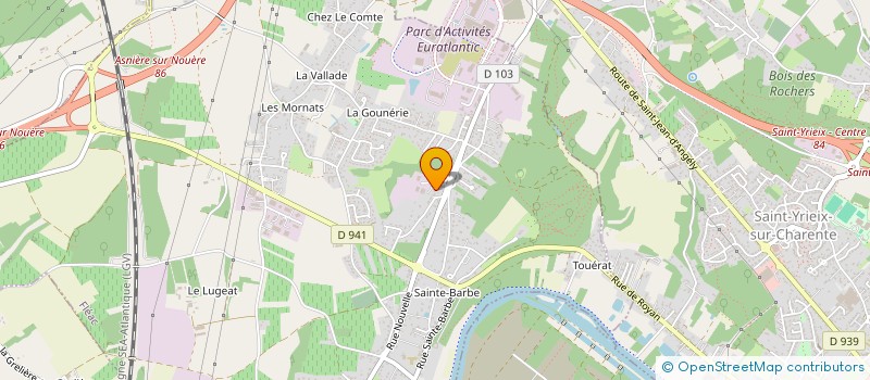 localisation de l'entreprise SOCIETE CIVILE MARTIN à FLEAC