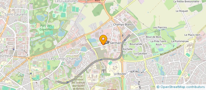 localisation de l'entreprise SOCIETE CIVILE MARTINTHOME  CESSON-SEVIGNE