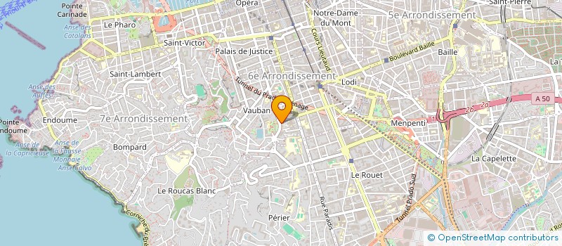 localisation de l'entreprise SOCIETE CIVILE MAS DU SERRE à MARSEILLE