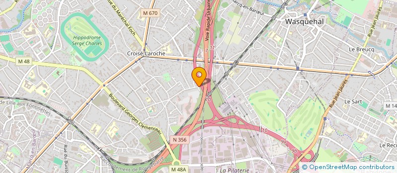 localisation de l'entreprise SOCIETE CIVILE MATALDI à MARCQ-EN-BARŒUL