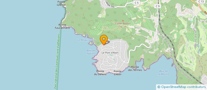 localisation de l'entreprise SOCIETE CIVILE MATELIS à SAINT-CYR-SUR-MER