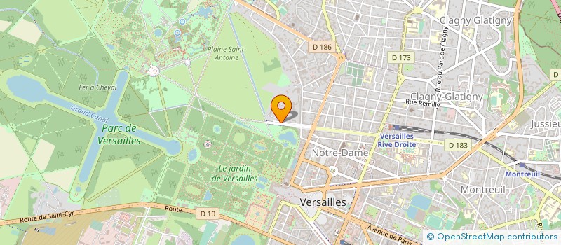 localisation de l'entreprise SOCIETE CIVILE MATTHIEU D'EPENOUX à VERSAILLES