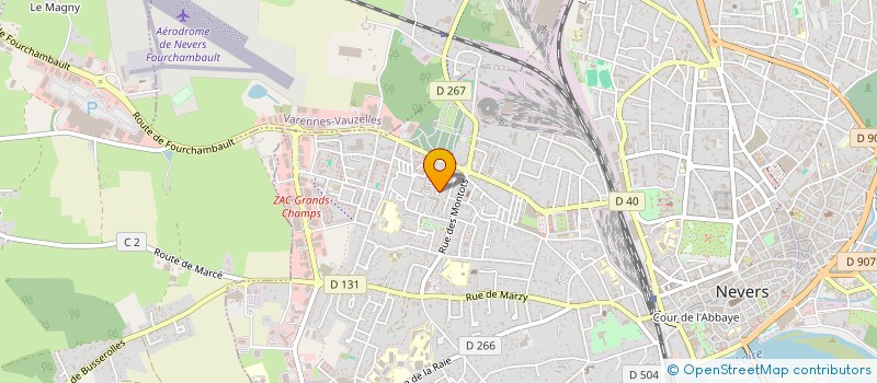 localisation de l'entreprise SOCIETE CIVILE MAUNOIR SEPTIER à NEVERS