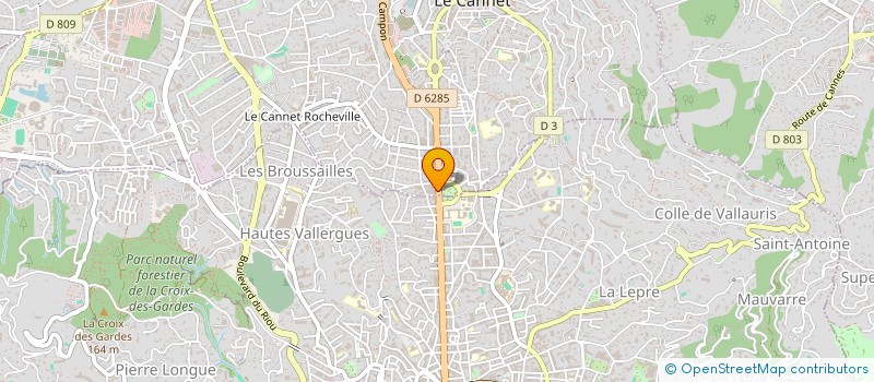 localisation de l'entreprise SOCIETE CIVILE MAZAL à LE CANNET