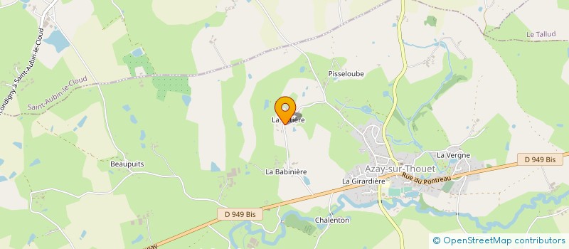 localisation de l'entreprise SOCIETE CIVILE MC2  AZAY-SUR-THOUET