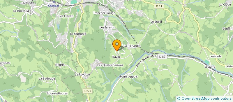 localisation de l'entreprise SOCIETE CIVILE MCK  AUBIN