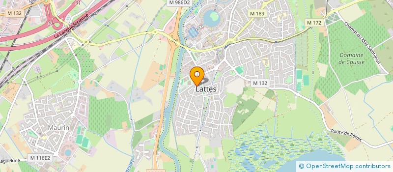 localisation de l'entreprise SOCIETE CIVILE MEDECINE à LATTES