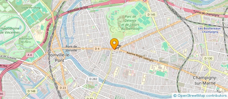 localisation de l'entreprise SOCIETE CIVILE MEGA  CHAMPIGNY-SUR-MARNE