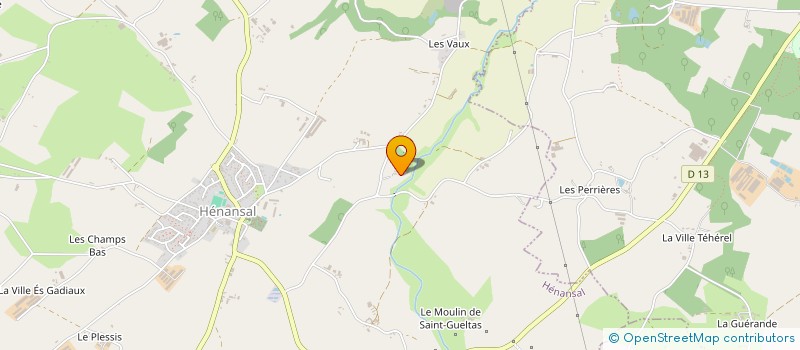 localisation de l'entreprise SOCIETE CIVILE MELBHANA PAR ABREVIATION SC MELBHANA  HENANSAL