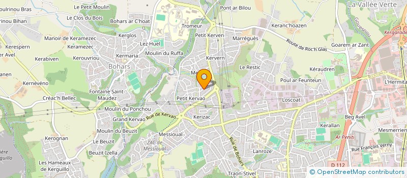 localisation de l'entreprise SOCIETE CIVILE MENANTEAU à BREST
