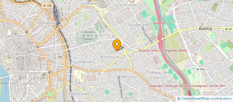 localisation de l'entreprise SOCIETE CIVILE MERLA à TOULOUSE