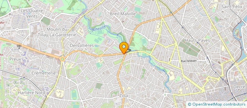 localisation de l'entreprise SOCIETE CIVILE MESNY-DUTRUEL à NANTES