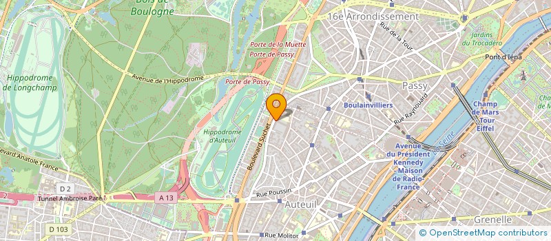 localisation de l'entreprise SOCIETE CIVILE MIJA  PARIS