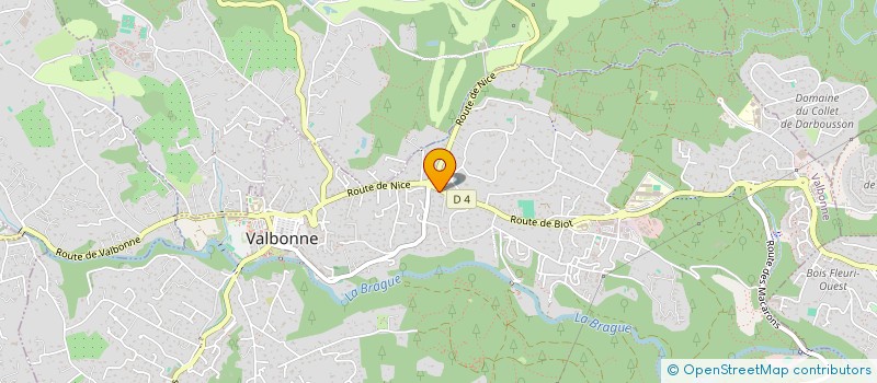 localisation de l'entreprise SOCIETE CIVILE MIKA  VALBONNE