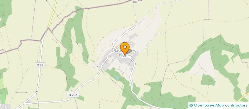 localisation de l'entreprise SOCIETE CIVILE MINAIR BRENON  BASLIEUX-LES-FISMES