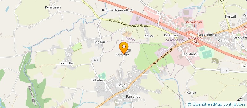 localisation de l'entreprise SOCIETE CIVILE MINOTTOU  BAYE